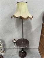 Vintage Smokers Stand & Lamp H1650