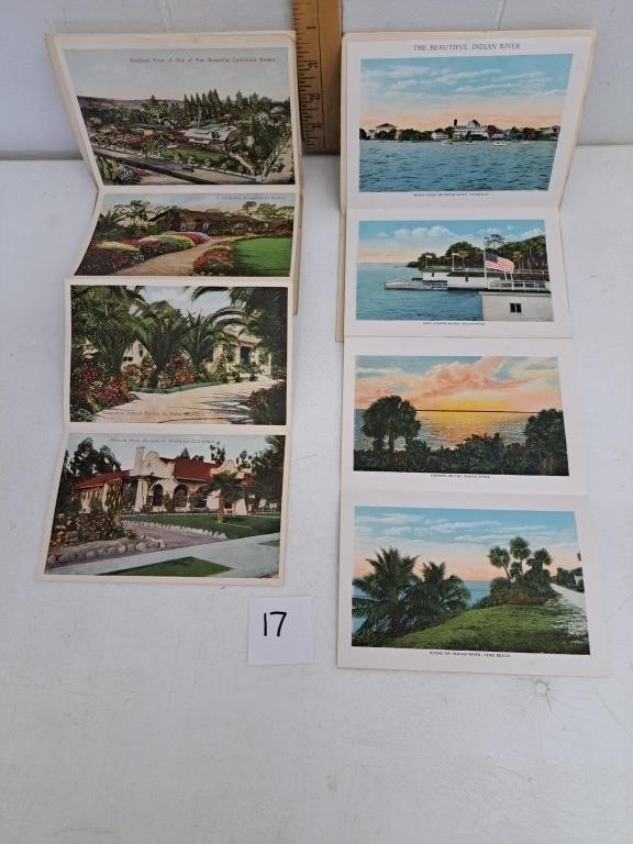 Vintage Postcard Folders