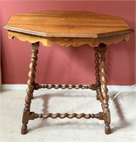 Vintage Twisted Leg Table