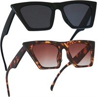 Cat Eye Sunglasses for Women x3