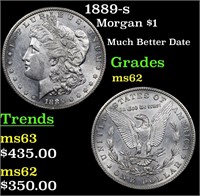 1889-s Morgan $1 Grades Select Unc