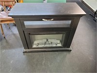 Fireplace  works great ?? 40" × 17" × 33.5" tall