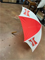 Budweiser umbrella