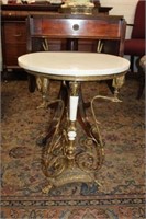Brass & Marble Table