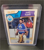 1983 O Pee Chee " Grant Fuhr" Hockey Card