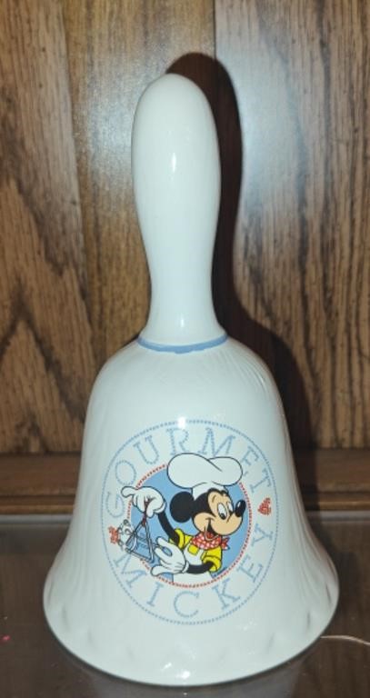 Disney Gourmet Mickey Ceramic Bell