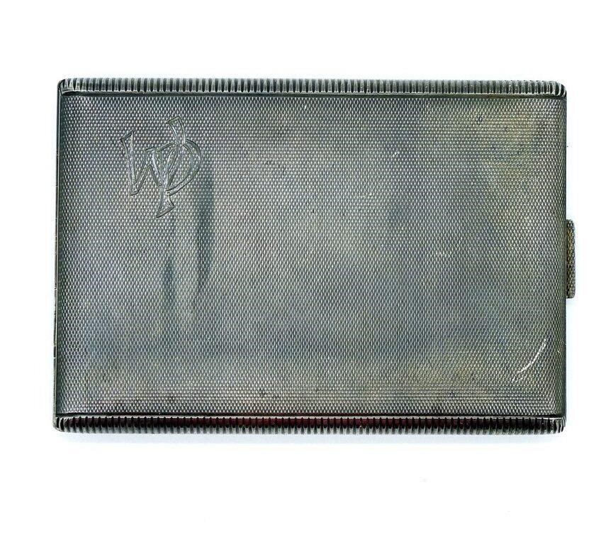 VINTAGE TEXTURED CIGARETTE CASE 925