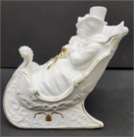 Lenox Winter Wonderland Music Box Sleigh