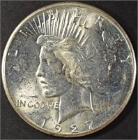 1927-S PEACE DOLLAR BU