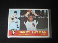 1960 TOPPS #41 BARRY LATMAN WHITE SOX