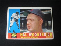 1960 TOPPS #454 HAL WOODESHICK SENATORS