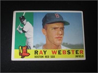 1960 TOPPS #452 RAY WEBSTER RED SOX