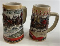 Anheuser Busch Beer Steins