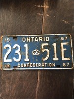 Plaque 67 Ontario