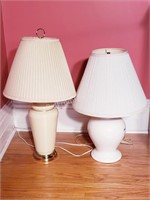 2 - TABLE LAMPS