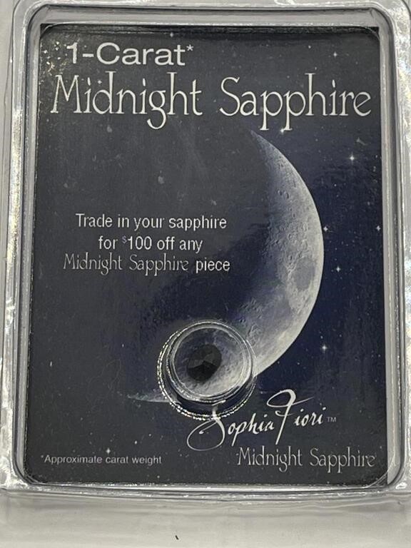 1 Carat, Midnight Sapphire
