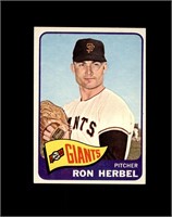 1965 Topps #84 Ron Herbel EX to EX-MT+