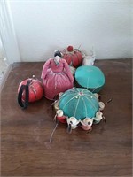 Group of Vintage Pin Cushions