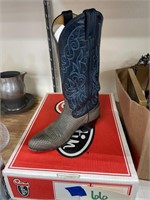 Pair Justin Western Boots Sz 6-1/2C