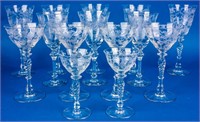 Tiffin “Byzantine” Crystal Glasses