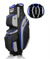 LIVSINGOLF Durable Golf Cart Bag with Rainhood and