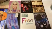 6 Music DVDs New In Wrapper Cher Cat Steven’s The