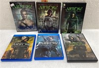 Arrow Seasons 1-6 DVDs and Blue Ray.