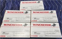P - 5 BOXES WINCHESTER 38 SPECIAL AMMO (A10)