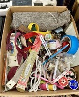 SEWING ITEMS IN BOX