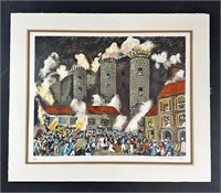 Guy Buffet's "Storming of the Bastille at Lunchtim