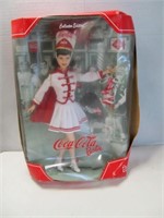 2001 Coca Cola Barbie Majorette Collector Doll