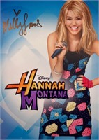 Autograph COA Hannah Montana Photo