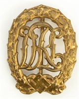 Third Reich DRL Sports Badge in Gold