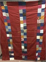 Quilt top - machine quilted - approximately 66"