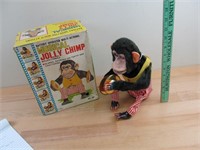 Daishin CK Musical Jolly Chimp Toy Vintage