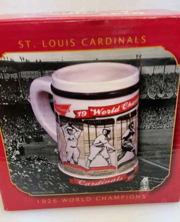 1926 St. Louis Cardinals Champion beer stein