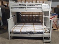 Beautyrest - Twin / Full Bunk Bed W/Mattresses