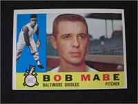 1960 TOPPS #288 BOB MABE BALTIMORE ORIOLES