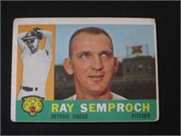 1960 TOPPS #286 RAY SEMPROCH TIGERS