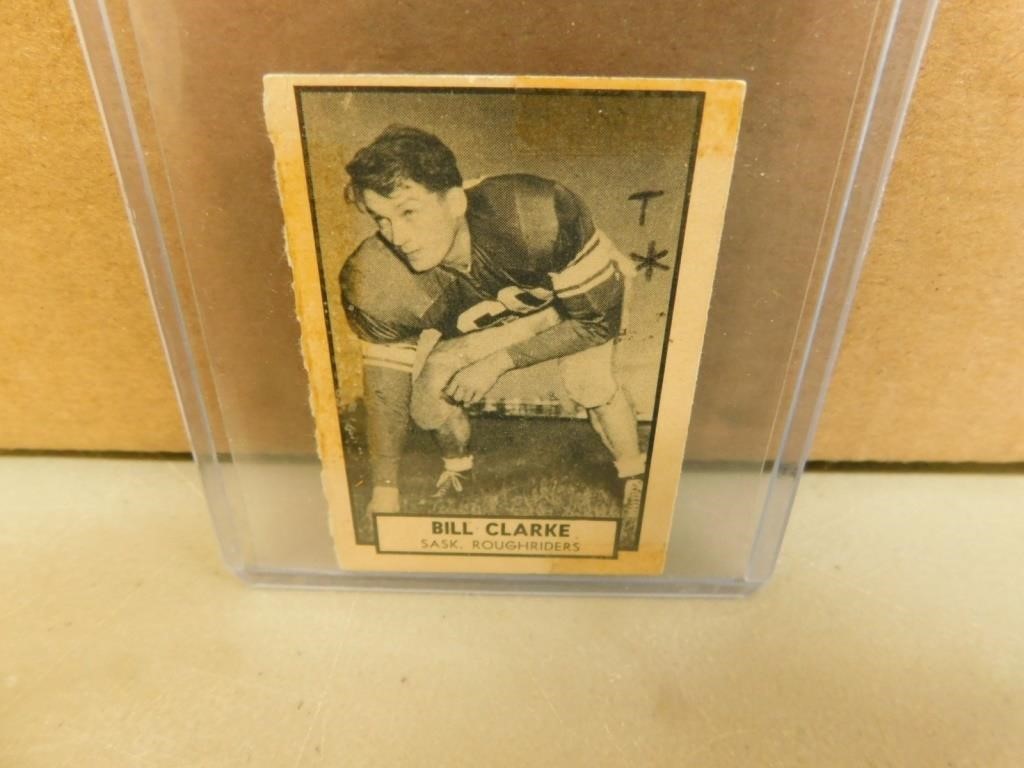 Vintage Hockey, Baseball, Football & Wrestling Card Auction