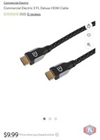 New 90 pcs; Commercial Electric 3 Ft. Deluxe HDMI