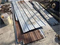 RECLAIMED GALVANIZED BARN METAL VARIOUS SIZES A