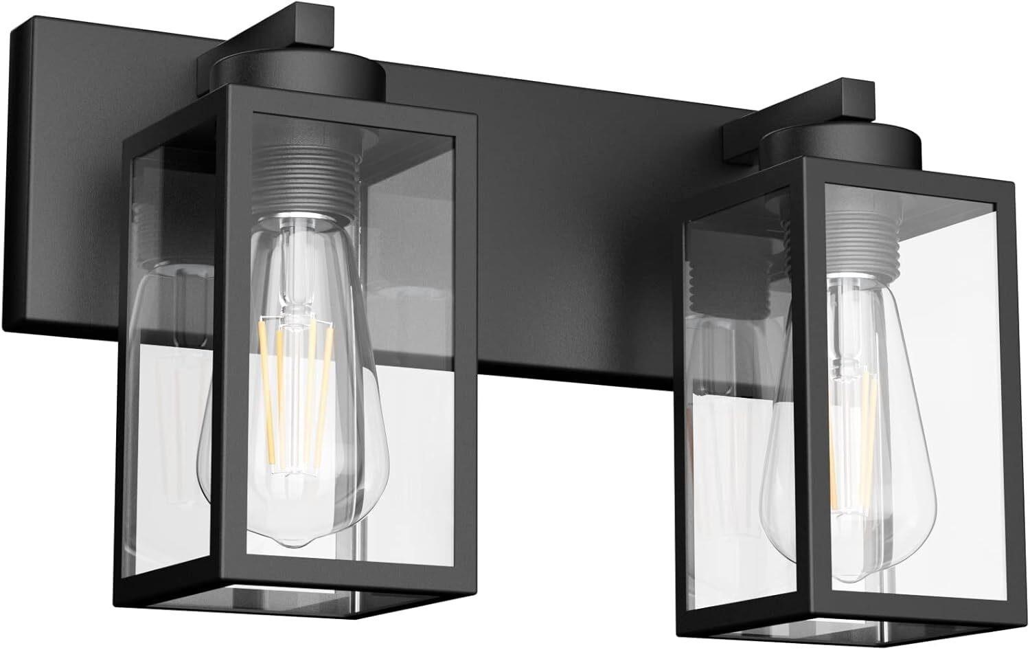 Aipsun Black Vanity Light for Bathroom