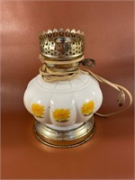 Vintage Glass Lamp Base
