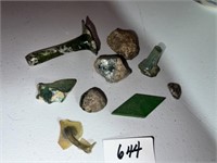GLASS FRAGMENTS FROM DIG