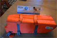 Outward Hound International Orange life jacket