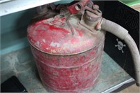 OLD METAL GAS CAN