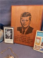 Vintage John F Kennedy memorabilia