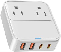 Multi Plug 40W USB Outlet x2