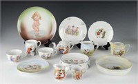 Group of German Children's Dishes